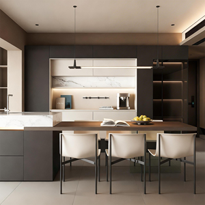 ตู้เก็บของแบบสั่งทำพิเศษสำหรับห้องนั่งเล่น ตู้ข้างเตียง ตู้หรูหรา <span class=keywords><strong>โต๊ะ</strong></span>ตู้ ตู้ห้องนั่งเล่น - Product Image 3