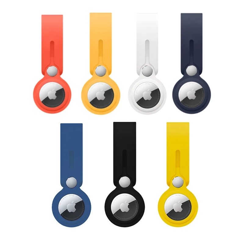 Защитный чехол для беспроводного трекера с защитой от потери, силиконовый гелевый защитный чехол для Apple airтеги, чехол