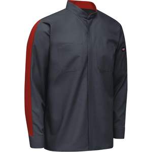 Red Kap Chemise de travail Pro + à manches longues pour homme Design bicolore avec vêtements de travail Oilblok & Mimix - Product Image 3