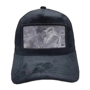 Tạo Bạn Riêng In Thêu Vá Mũ Bóng Chày Bán Buôn Biểu Tượng Tùy Chỉnh 5 Bảng Điều Chỉnh Nhung <span class=keywords><strong>Hat</strong></span> Và Trucker Cap - Product Image 1