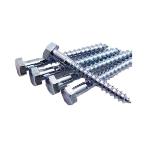 Thép mạ kẽm chủ đề tốt Tự Khai thác gỗ vít M4-M20 số liệu cho hình lục giác bên ngoài cho hộp gỗ và Pallet - Product Image 4