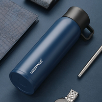 Novedad 2026: Termo de Acero Inoxidable Personalizado de 500ml, Aislamiento de 12-24 Horas, Antiderrames, Libre de BPA, Doble Pared para Bebidas Frías y Calientes