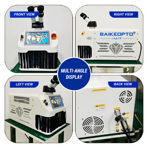 Soldador de punto láser YAG portátil de 200W, herramientas de orfebre, máquina de soldadura láser de joyería de escritorio para soldadura de collar de oro y plata - Product Image 3