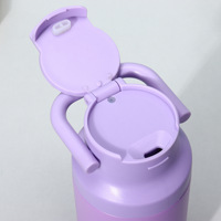 Nouvelle bouteille d'eau sportive isotherme en acier inoxydable 316 avec infuseur à thé intégré et séparation thé-eau, portable