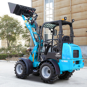 Tùy chỉnh bán buôn New khớp nối DIESEL loader với file đính kèm nhỏ gọn 4 bánh xe tải thủy lực mạnh mẽ w1160 mini loader - Product Image 2