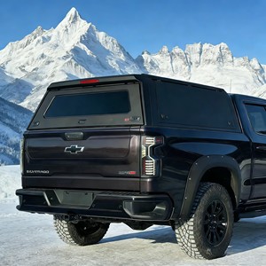 Cubierta de Caja Trasera Impermeable de Aleación de Aluminio para <span class=keywords><strong>Chevrolet</strong></span> Silverado/GMC Sierra 2019+ AT4 Toyota para Dodge - Tipo Rígido - Product Image 1