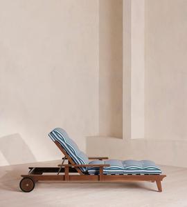 Chaises longues <span class=keywords><strong>de</strong></span> piscine en teck extérieures modernes et confortables pour le patio ou le <span class=keywords><strong>jardin</strong></span> Chaises longues <span class=keywords><strong>de</strong></span> luxe - Product Image 2