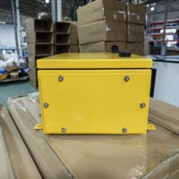 Caja de Proyectos Electrónicos Impermeable para Exteriores, Fabricada a Medida en Lámina Metálica, Caja de Protección Eléctrica con Sellado