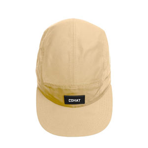 Gorra deportiva clásica personalizada de color sólido al por mayor, gorra de malla de cinco paneles y cinco paneles, gorra ligera de poliéster para atletismo con logotipo - Product Image 6