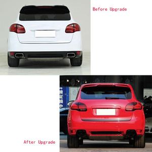 Chất Lượng Cao Turbo + Gts Phong Cách Bodykit Bên Váy Bánh Xe Vòm Phía Trước Phía Sau Bumper Khuếch Tán Cơ Thể Kit Đối Với Porsche Cayenne 958 958.1 - Product Image 3