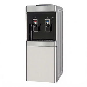 Dispensador de Agua Fría y Caliente con Tanque de Acero Inoxidable, <span class=keywords><strong>550</strong></span> W, Enfriamiento Electrónico, Compacto, para Hogar, Oficina, Cocina, Antibacteriano, ABS - Product Image 1