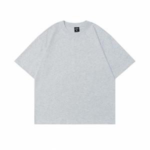 MT2756 suministro de fábrica al por mayor personalizado 270 Gsm 100% algodón hombro caído Camisetas de gran tamaño para hombres - Product Image 5