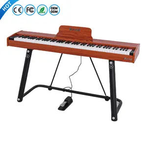 Teclado musical KERID, piano digital, 88 teclas, piano portátil, teclado profesional, piano