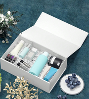 Boîte de rangement pour bijoux avec logo personnalisé du fabricant, boîte cadeau avec couvercle et base pour bague, collier, boucles d'oreilles, emballage de bijoux de style frais