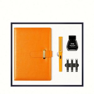 Wholesale High Quality Custom Promotional Notebooks Corporate Business <b>Gift</b> <b>Set</b> With Customized Logo A5 Pu Hardcover Notebooks - Product Image 2