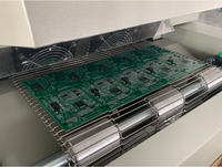 NUEVO Horno de Reflujo SMT Puhui T980 con Pantalla Táctil LCD, 220V 380V, 8 Zonas de Calentamiento, para Soldadura Precisa de PCB LED