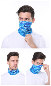 Masque de cyclisme en soie glacée, protection solaire extérieure, foulard magique polyvalent - Product Image 4
