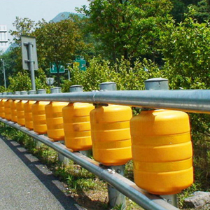 Heavy Duty Crash Barriers Roller Guardrails Traffic Safety Barrier Anti-corrosion Hot-<b>Dip</b> Galvanized Engineer Grade - Product Image 1
