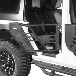 Autoteile Türen Offroad Stahlrohr türen Kompatibel mit 2007-2018 Jeep Wrangler JK Unlimited 4-türige Sahara Rubicon Sport