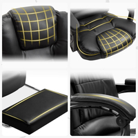Chaise de bureau ergonomique pivotante à 360° pour adultes, avec repose-pieds, idéale pour les longues sessions de travail – Livraison gratuite, Offre Spéciale