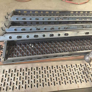 Hot <b>Dip</b> Galvanized Steel Planks Suppliers Steel Scaffold Platform Pierced Steel Plank Frame Metal Deck - Product Image 3