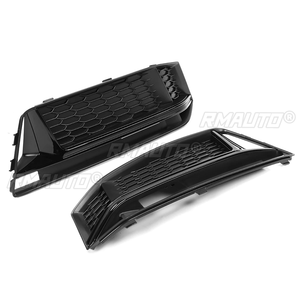 Para Audi A4 B9 S-Line S4 2016 2017 2018, cubierta de faro antiniebla delantero, embellecedor de luz antiniebla, rejilla de malla de nido de abeja, accesorios para coche - Product Image 5