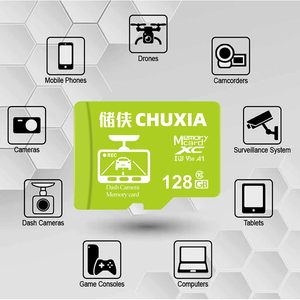 Tốc độ cao Mini Flash TF thẻ với kích thước đầy đủ SD Adapter 32GB 64G 128 GB 4K UHD MP3 C10 U3 A1 V30 4K UHD TF thẻ nhớ - Product Image 5