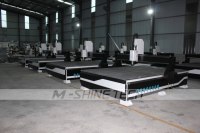 Machine de fraisage CNC pour le travail du bois JINAN M-SHINE 2130, système de contrôle Syntec, moteur haute puissance unique pour la fabrication de portes d'armoires de cuisine