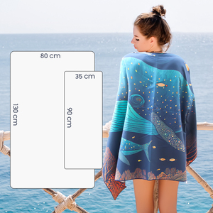 Serviette de sport légère en microfibre à séchage rapide pour la remise en forme, le yoga et la course à pied - Product Image 2
