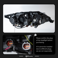 Feux de voiture pour Nissan Rogue X-Trail, projecteur de phare, lentille, 2015-2021, signal dynamique, phare avant, phares LED, DRL, automatique