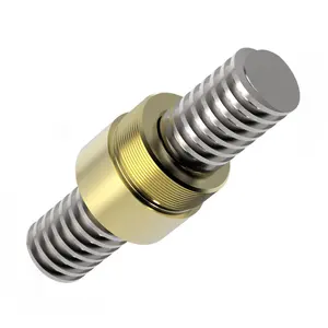 Good quality Custom CNC threaded hex nuts screw shaft factory price