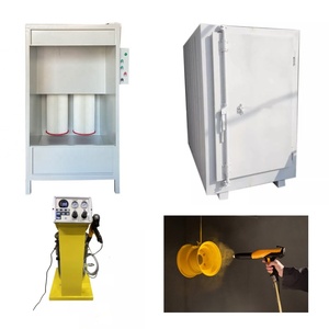 Changhe Customized Industrial Powder Coating Equipment Package Steel PLC Controlled <strong>Alloy</strong> Wheel <strong>Spraying</strong> Gun Curing Oven <strong>Paint</strong> - Product Image 1
