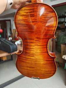 <span class=keywords><strong>Violon</strong></span> professionnel 4/4, grain flammé, son doux et agréable, épicéa et érable massifs, fabriqué à la main, de bonne qualité - Product Image 1