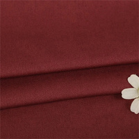 Kain Twill Katun 100% Berat, Disisir, Ramah Lingkungan, Pewarnaan Ramah Lingkungan, Tekstil Tenun untuk Pakaian dan Tas, Buatan China