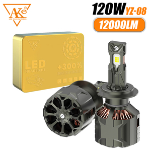 Yz-08 24000 Lúmenes Faros LED H7H11 Bombilla para Auto 9005 H1 Canbus Luces H4 Faros LED para Auto <span class=keywords><strong>120</strong></span> Watts - Product Image 1