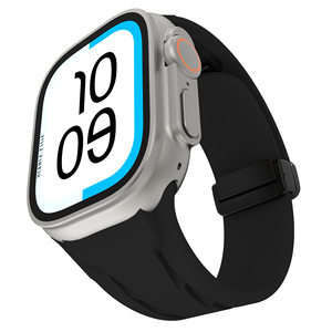 Cinturino Sostitutivo in Silicone con Chiusura Magnetica per <span class=keywords><strong>Apple</strong></span> <span class=keywords><strong>Watch</strong></span> <span class=keywords><strong>Ultra</strong></span> 49mm e <span class=keywords><strong>Apple</strong></span> <span class=keywords><strong>Watch</strong></span> 11 10 - Product Image 5