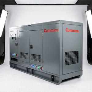 Générateur diesel silencieux mobile à quatre roues simple 40KVA/KW 50KVA avec ATS/MTS, le plus vendu sur les chantiers de construction et les sites résidentiels - Product Image 1