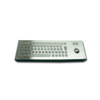Clavier industriel à membrane, en acier inoxydable, 4x4, clavier métallique robuste, anti-vandalisme, personnalisé, pièces