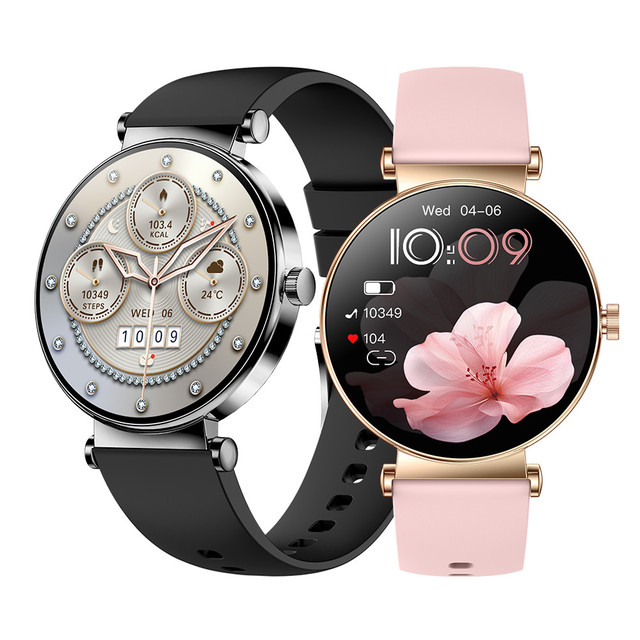 1.32\" AMOLED Screen Ultra-Thin Lady Y16 Smart Watch IP67 Health Monitoring Voice Assistant Fashionable Women's Smartwatch