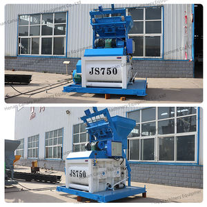 เครื่องผสมคอนกรีตแบบบังคับชุด JS เครื่องผสมแบบใช้สำหรับโรงงานแบทช์คอนกรีต - Product Image 3