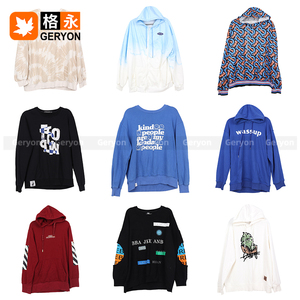 Geryon <span class=keywords><strong>Vintage</strong></span> misto di seconda mano sottile felpa leggera Ukay Ukay felpa Pullover per abiti usati balle alla alla rinfusa - Product Image 5