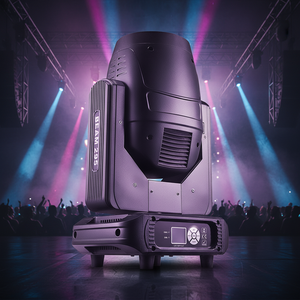 AOMEI Beam 295W 14r Lumières à tête mobile à <span class=keywords><strong>double</strong></span> prismes Sharpy <span class=keywords><strong>Lyre</strong></span> 15Gobos DMX512 CRI 95 300000 Lumens Éclairage de scène pour mariage - Product Image 5