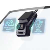 Caméra embarquée 4G LTE AI OEM avec double ADAS et DMS, système de surveillance du conducteur 4 canaux pour la gestion de flotte, suivi GPS pour camions et bus