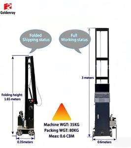 Machine d'impression murale multifonctionnelle de 3000 mm de hauteur, impression <span class=keywords><strong>photo</strong></span> à effet 3D, <span class=keywords><strong>imprimante</strong></span> murale verticale à encre à base d'eau, machine d'impression murale - Product Image 4
