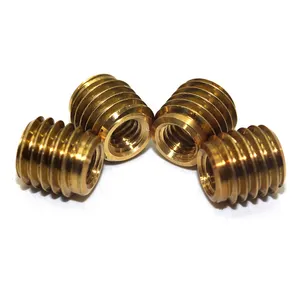 Trung Quốc Tùy Chỉnh Đặc Biệt Màu Vàng Brass Insert Nut Vít