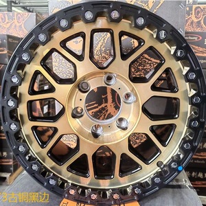 Jantes Gensole Custom <span class=keywords><strong>17</strong></span> pouces 9J Beadlock 4x4 KMC forgées 8x170 8x165.1 Jantes tout-terrain pour Ram 2500 Ford F250 - Product Image 5