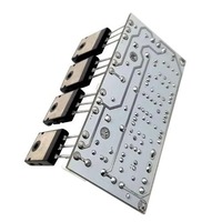 Carte d'amplificateur mono 200W - Paire de transistors authentiques 2SC5200 & 2SA1943, entrée 10-45V, interface RCA A559