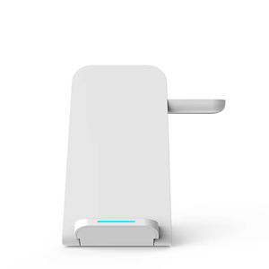 Station de <span class=keywords><strong>charge</strong></span> pliable minimaliste pour appareils mobiles avec <span class=keywords><strong>charge</strong></span> sans fil rapide et prise en <span class=keywords><strong>charge</strong></span> de plusieurs appareils pour les espaces de travail modernes - Product Image 4