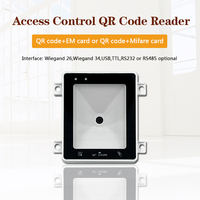 Mini lector de código Qr de torniquete integrado 1D 2D OEM ODM, escáner de código de barras, máquina expendedora, lector de código QR, Control de acceso de puerta Nfc