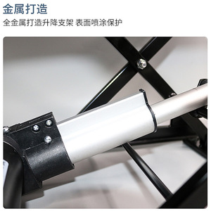 Coffee Table Lift Bracket Metal Foldable Hydraulic Frame Black Industrial Furniture Frame Hardware Accessory - Product Image 3